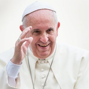 Pope Francis kisses Auschwitz tattoo