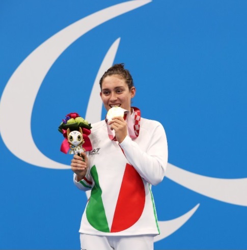 Gilli wins gold in the pool for Italy at the Paralympics