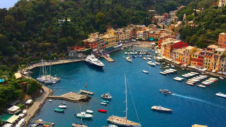 Portofino where an American tourist dies falling from balcony