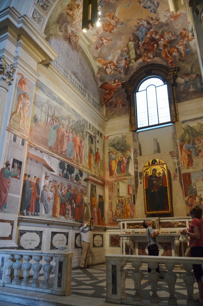 Brancacci Chapel in Florence. Image courtesy of Richard Mortel via Flickr.com under creative commons license