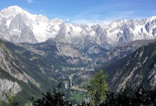 Italian alps seeing higher than average temperatures