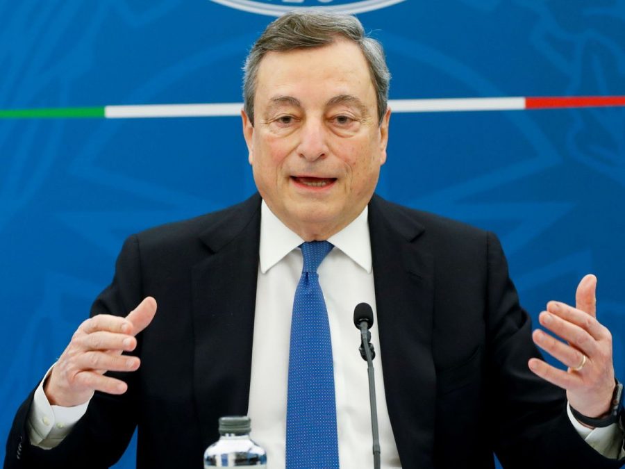 Draghi says Russian threats are odious and unacceptable
