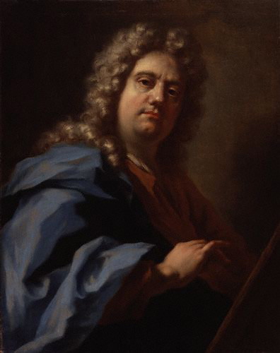 Giovanni Pellegrini, artist, self-portrait, circa 1717