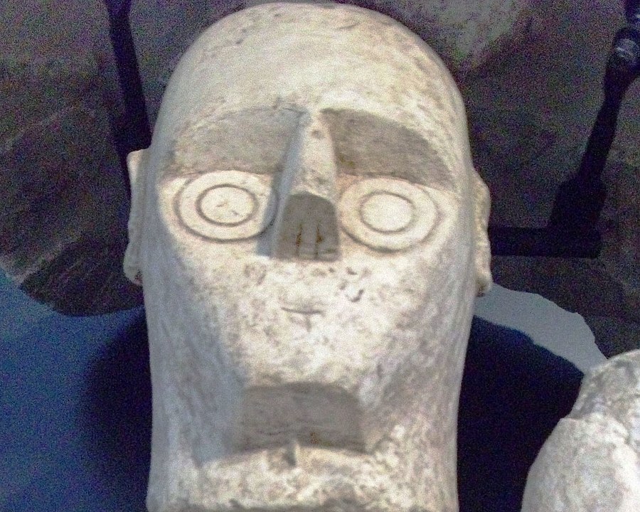 Mont'e Prama Giant statue head
