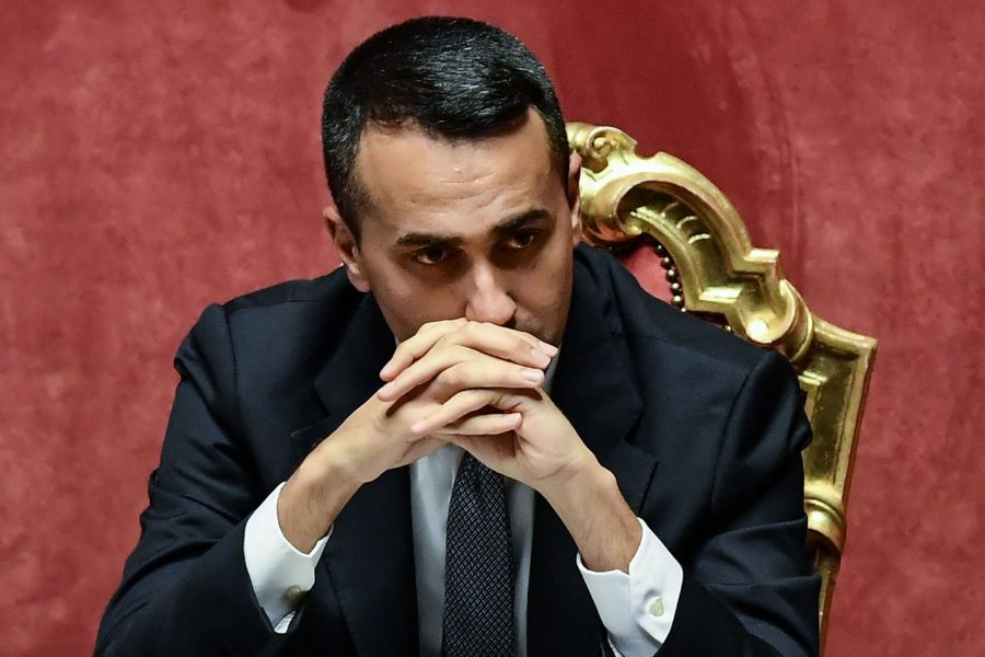 draghi government collapse likely says di maio