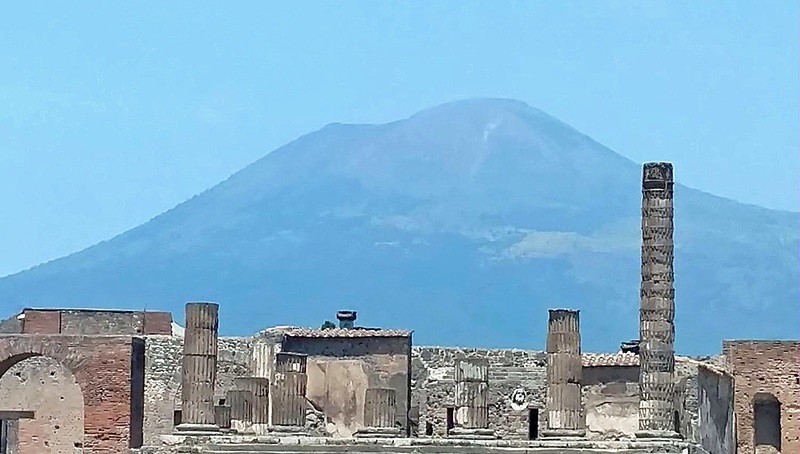 Vesuvius from Pompeii. Image: james St.John on Flickr under creative commons license