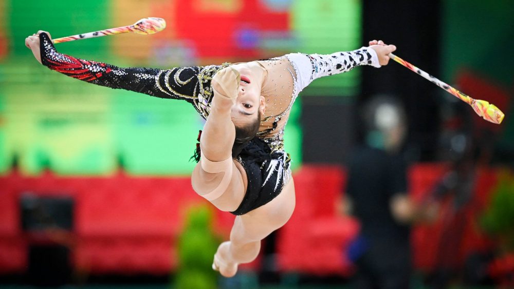 Sofia Rafaelli wins individual all-round gold in rhythmic gymnastics world championship