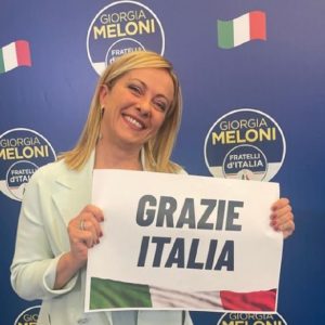 Meloni to become Itakly's first female prime minister
