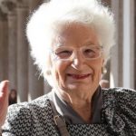 Holocaust survivor Liliana Segre who presided over the opening of Italy's parliament