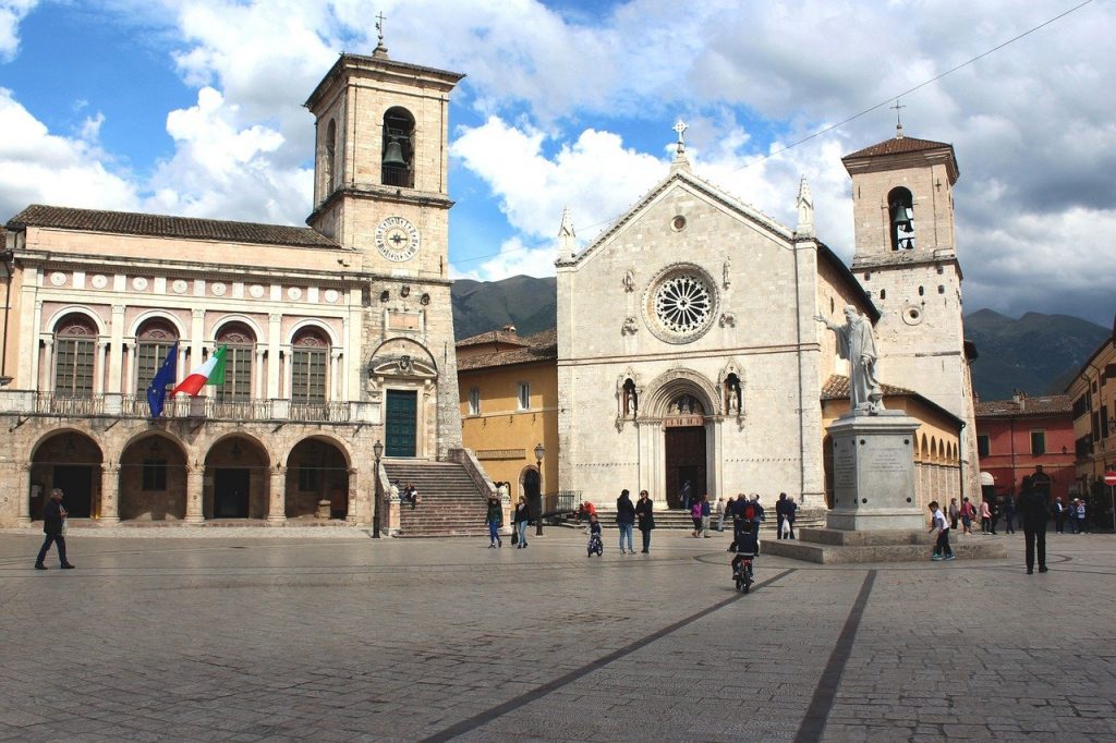 Norcia in Umbria is a great foddies destination for an autumn break in Italy