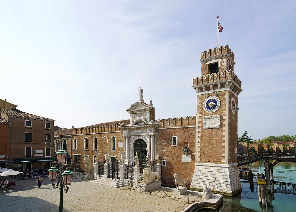 Entrance to Arsenale in Venice