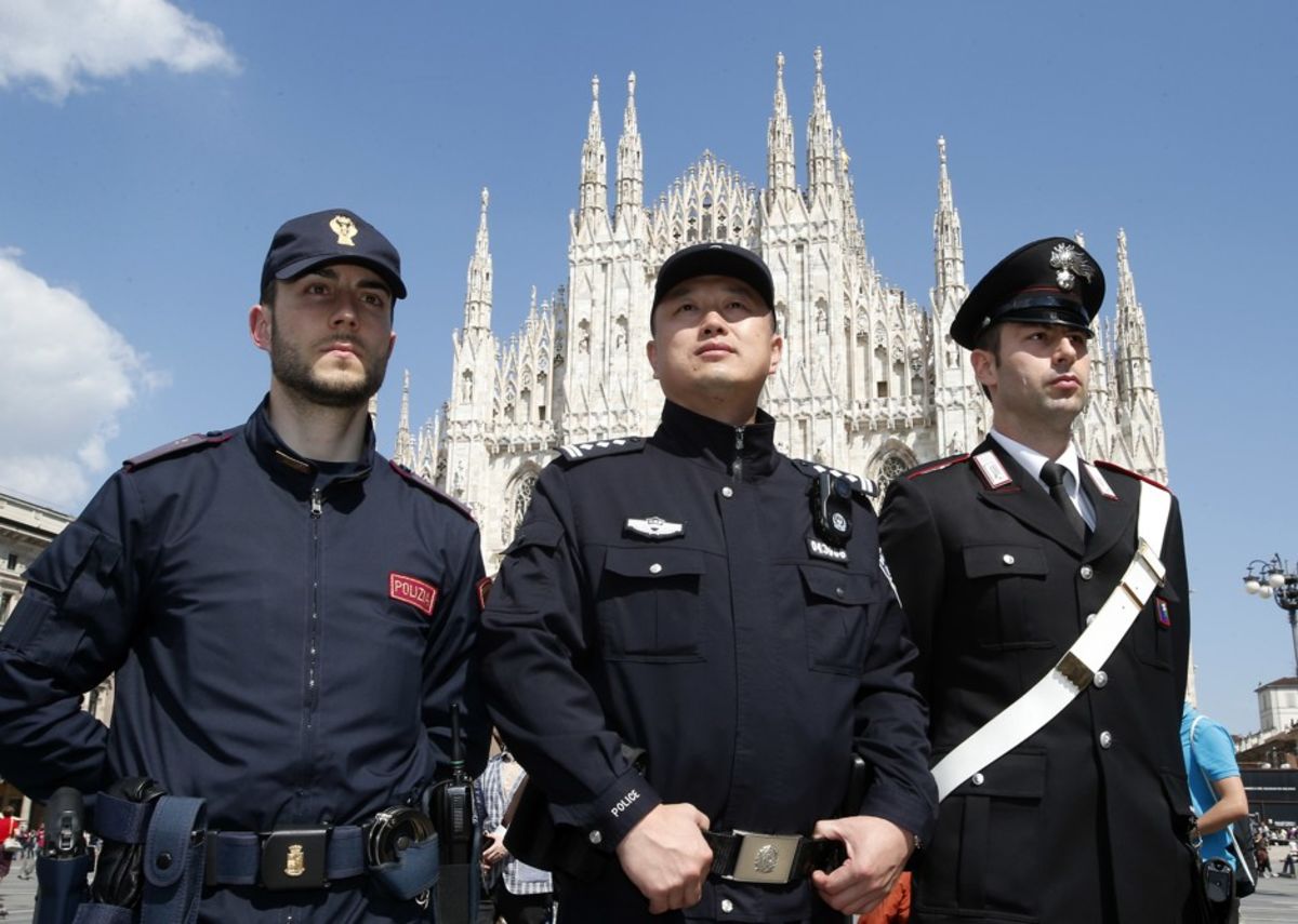 Chinese 'police stations' in Italy say British newspaper
