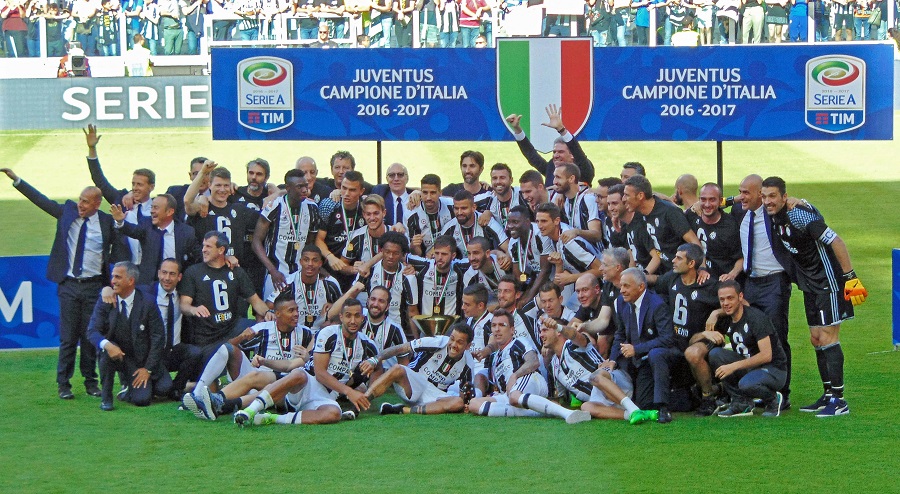 Juventus as Serie A Champions