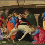 Although the flesh and some draperies are painted in egg tempera, the grass foreground and the stone tomb background are painted with oil paints containing proteins. © Bavarian State Painting Collections, Munich.