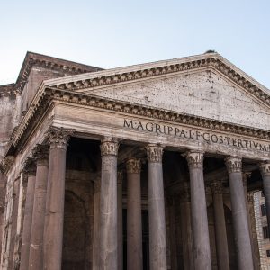 Pantheon in Rome. Imagen de G-tech en Pixabay