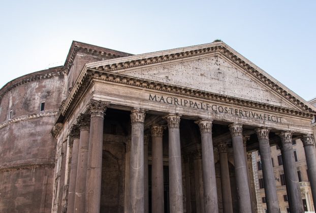 Pantheon in Rome. Imagen de G-tech en Pixabay