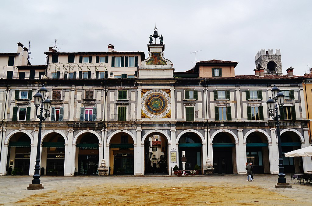 Piazza della Loggia. Massacre took place here 49 years ago.
