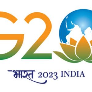 G20 logo for 2023, being held in India. Biodiversity is an asset for Italy.