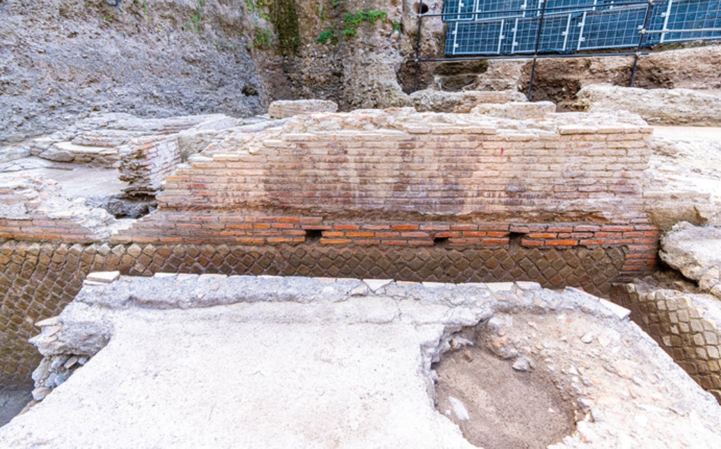 Theatre of Nero remains uncovered in Rome