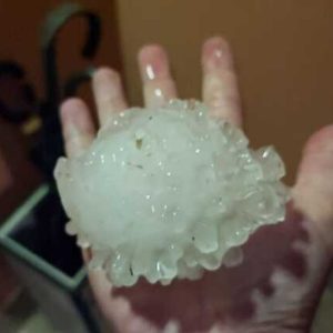 Hail in Veneto as extreme weather conditions hit Italy