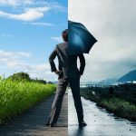 two weather systems at once