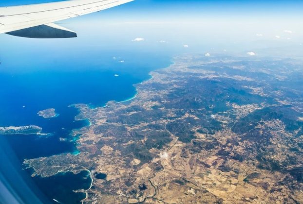 Sardinia from the air Delta Air Lines have started direct New York to Sardinia flights