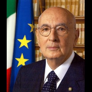 Giorgio Napolitano - two time president of Italy who died on Friday 22nd September 2023