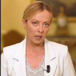 Giorgia Meloni - her government has now been in power for one year. 25/9/23