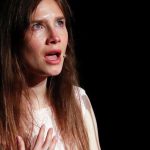Amanda Knox who faces a slander retrial