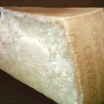 A Parmesan, pictured, was Italy's top cheese at the 2023 World Cheese Awards