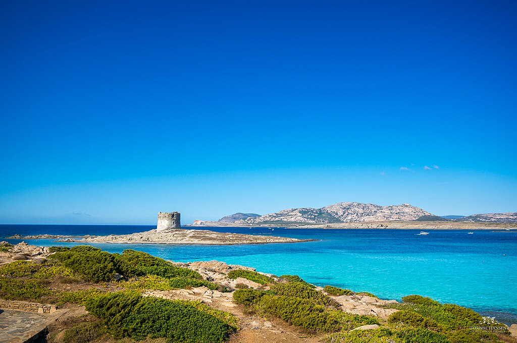 View_of_La_Pelosa,_Stintino_(Sardinia)