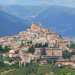 The attractive village of Casoli in Anbruzzo near where a British woman was found murdered.