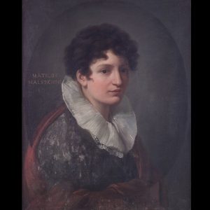 Matilde Malenchini portrait by Vincenzo Camuccini