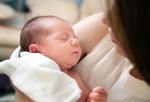 Mother and baby. Motherhood aspiration controversy continues births at lowest number since WW2