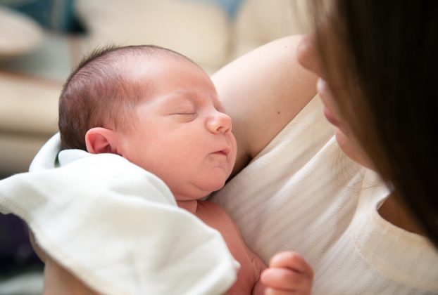 Mother and baby. Motherhood aspiration controversy continues births at lowest number since WW2