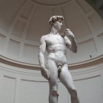 Michelangelo's david at the Accademia. Image by Richard Mortel via Flickr under CC BY 2.0 DEED Attribution 2.0 Generic