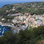 Mussolini lost honorary citizenship of Ustica, pictured, after they voted to remove it from the deceased.