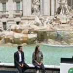 Italian Open draws took place at Trevi Fountain