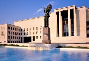 La Sapienza University of Rome which was the highest ranked of the Italina universities by CWUR