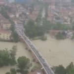 extreme weather and flooding in Italy. Still image form video posted by Vigili del fuoco on Twitter/X