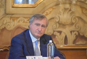 Venice Mayor Luigi Brugnaro accused of corruption. Image: By Comune di Venezia - https://www.comune.venezia.it/it/content/02122021-incontriamoci-venezia-parlare-futuro-delleuropa, CC BY 3.0, https://commons.wikimedia.org/w/index.php?curid=122819211