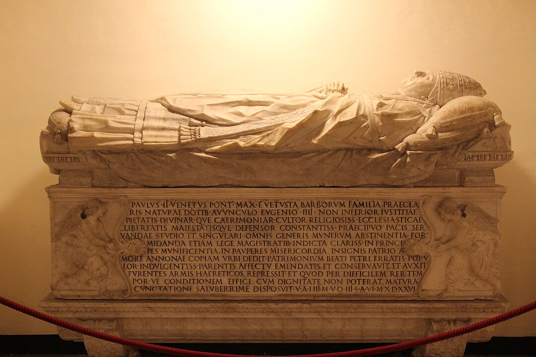 The Grave of Pope Paul II. By Fallaner - Own work, CC BY-SA 4.0, https://commons.wikimedia.org/w/index.php?curid=94283646