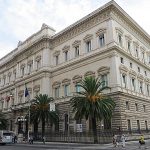 Bank of ItalyUIF wanrs of organised cime contaminating the economy. By Mister No, CC BY 3.0, https://commons.wikimedia.org/w/index.php?curid=60391086