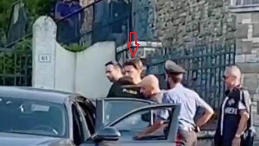 Arrest of Giacomo Bozzoli