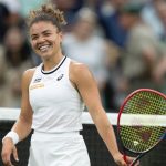 Jasmine Paolini, the first Italian woman through to wimbledon singles final. Image: Wimbledon on X