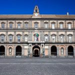 The Royal Palace of Napes which houses one of the sculptures by Vicenzo Gemito.