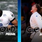 Italy won two more gold medals. nThe image is created from two Tweet images from Paris 24 showing the gold medal winners.