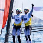 Tita and banti win gold medal in mixed multihull . Image: robert deaves