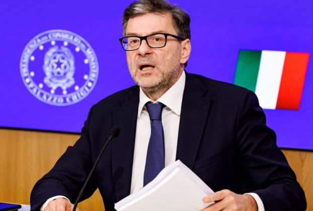 Giancarlo Giorgetti Economy Minister who presented the 2025 budget bill. Credit: La Presse