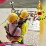 Rescuing people from flood in Sicily. Image: Vigili del Fuoco, X.com